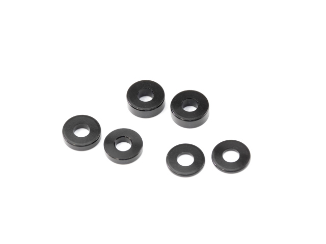<M151> アルミスペーサー 3.5x8.5mm（1.0/2.0/3.0mm/各2個）