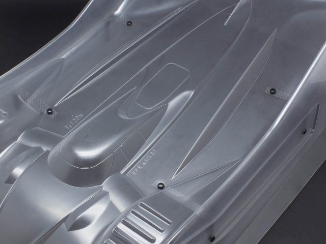 YOSHINO Shape「送料込」 「EPS/カーボンボード」 BODY STIFFENER FOR 1/8 RACING L TYPE (CARBON GRAPHITE)
