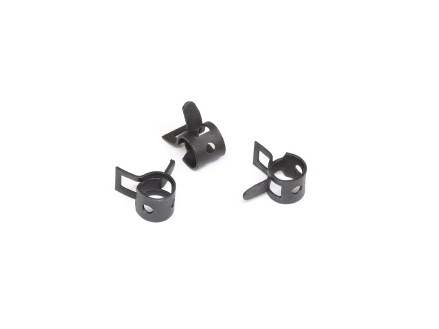 <SMJ1182BK> 燃料チューブクランプ（ブラック/3個）