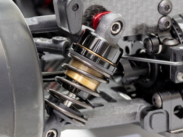 HIGH TRACTION SHOCK SPRING SPACER TYPE-A (4pcs)