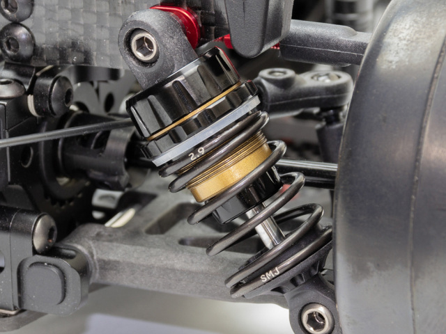 HIGH TRACTION SHOCK SPRING SPACER TYPE-M (4pcs)