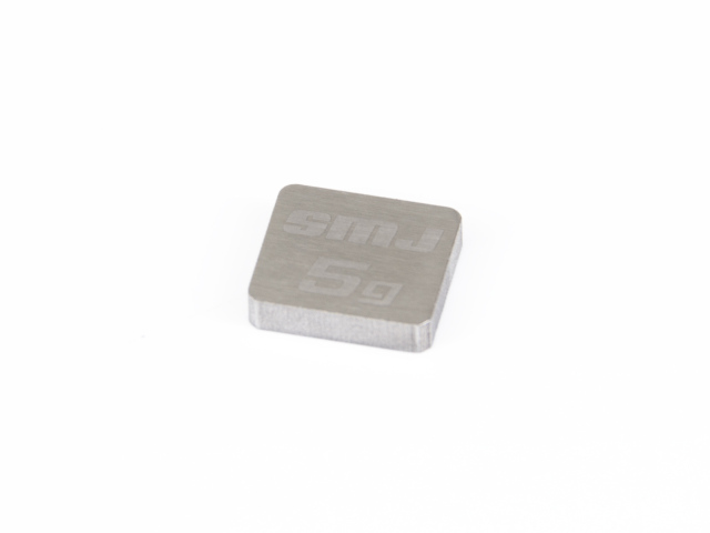 <SMJ3632> タングステンバランスウェイト 5g（11x9.9x2.5mm）