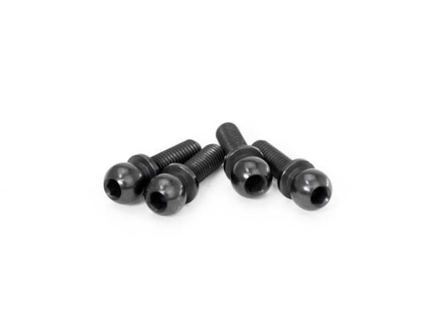 <T051B> 鋼鉄ボールエンド4.9mmロング（4個）