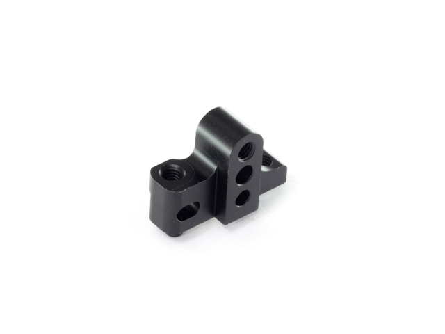 <T180-L44.5> アルミセパレートロアサスブロック -左 -44.5mm（ブラック）
