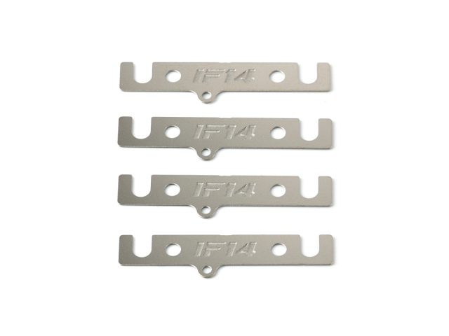 <T198-0.4> ロアサスブロックスペーサー 0.4mm（SUS/4個）
