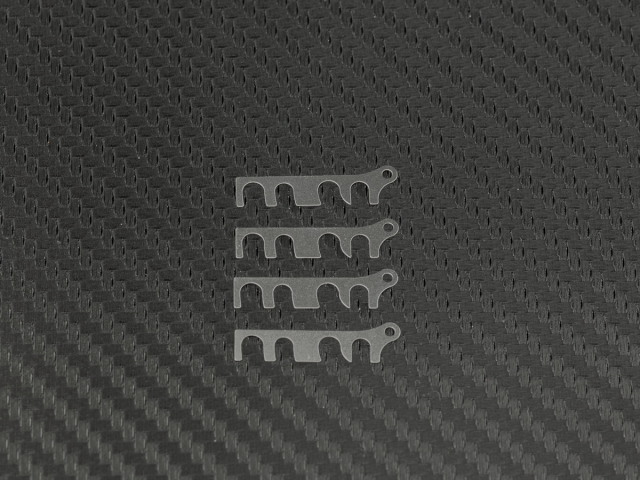 <T200-0.2> ロアサスブロックスペーサー RF 0.2mm（SUS/4個）