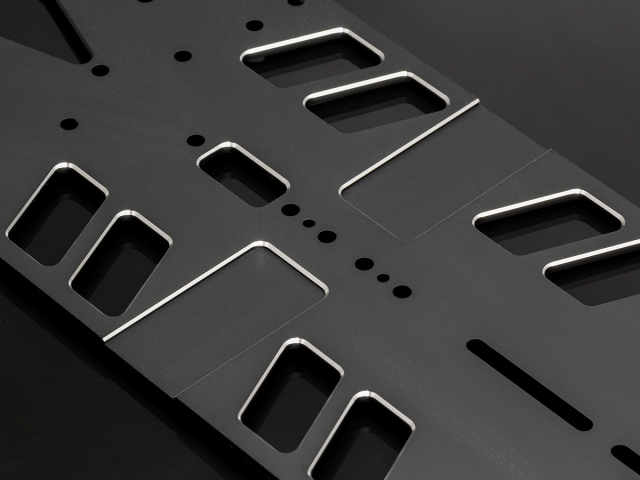 ALU SUPER FLEX MAIN CHASSIS 2.0mm (IF14-2FWD)