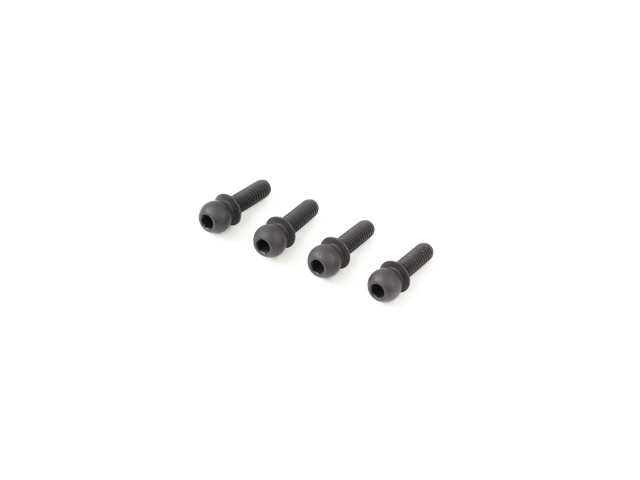 <TS075> 4.9mm アッパーピボットボールスタッド（M3x7mm/4個）