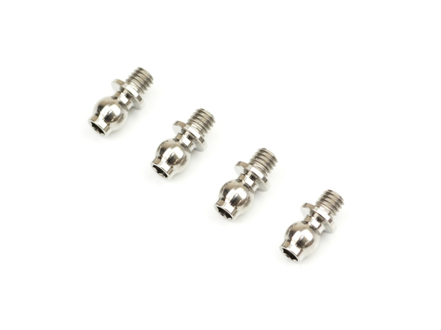 <TS163> 4.2mmチタンボールスタッド（M3x3mm/4個）
