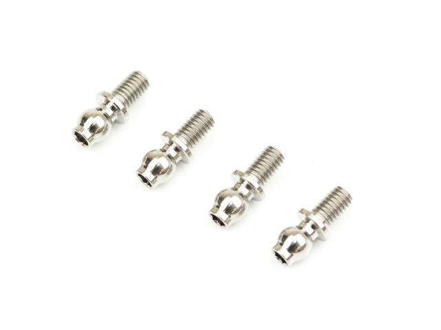 <TS164> 4.2mmチタンボールスタッド（M3x5mm/4個）