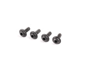<B01308F> M3x8mmフランジボタンヘッドスクリュー（4個）