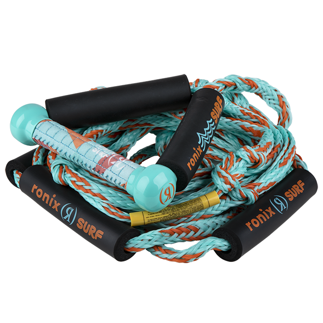 RONIX Kid’s Surf Rope w/8 in.Handle Lycra Grip - 25 ft 4-Sect