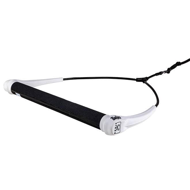 RONIX  North - Dyneema BarLock Handle - Hide Grip 1.25 in. Dia. - Black / White 1.25 in. Dia