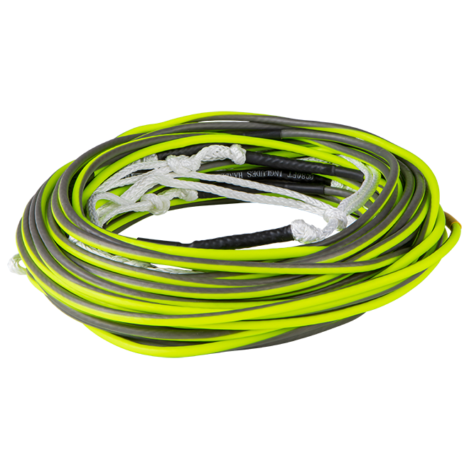 RONIX  R8 - 80 ft. 8 Section Floating Mainline - Volt / Charcoal