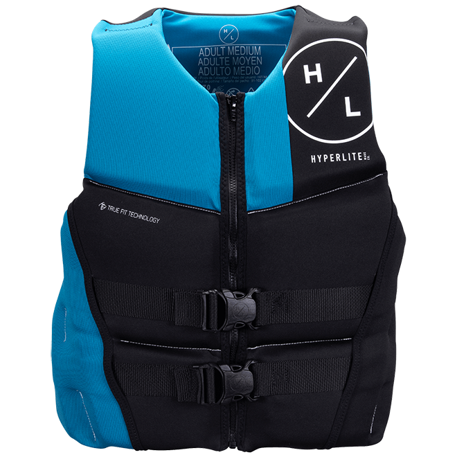 Hyperlite Mens PRIME CGA VEST BLACK/BLUE