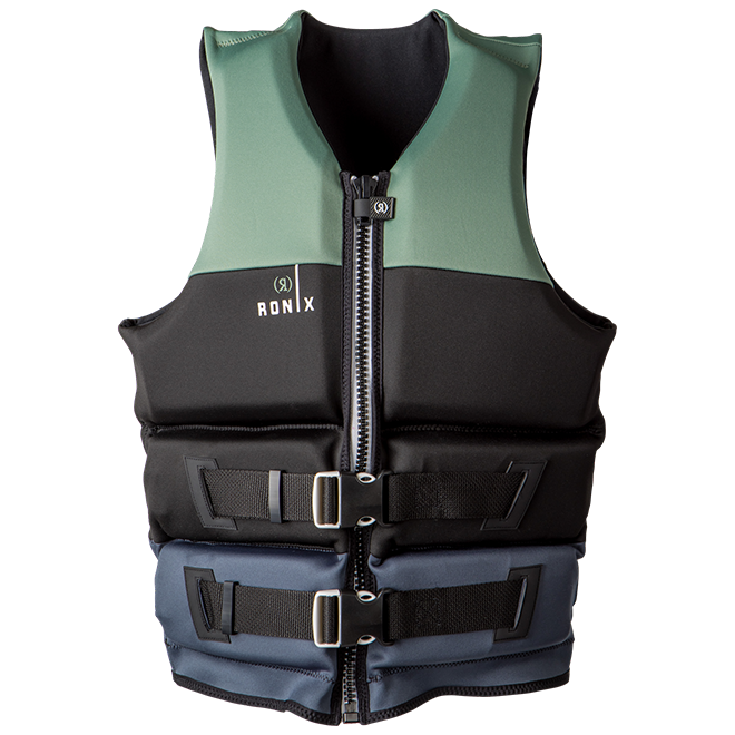 【CGA認証】 RONIX Avalon - Women's Yes - US/CA CGA Life Vest - Jade / Black / Grey