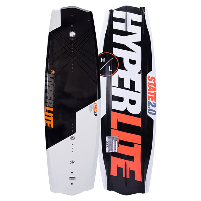 HYPERLITE　State 2.0 Black Wake board　ステイト ウェイクボード