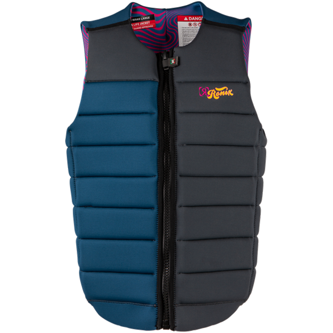 RONIX  Purple Haze  - CE Approved Impact Vest  - Psychedelic Blue / Grey