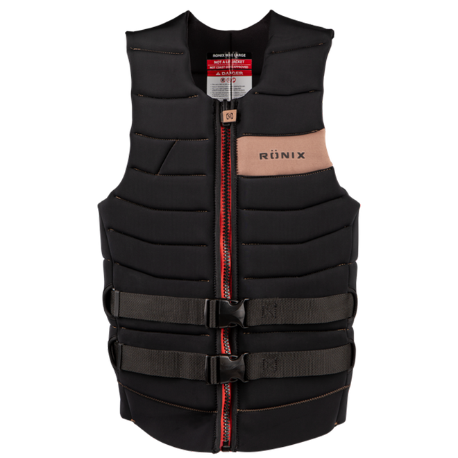 RONIX  Vader  - CE Approved Impact Vest   - Black / Mocha