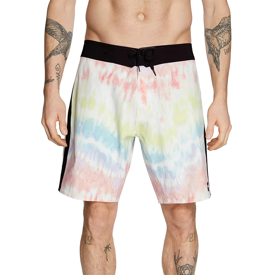 MYSTIC  Tie Dye Performance Boardshort  Rainbow
