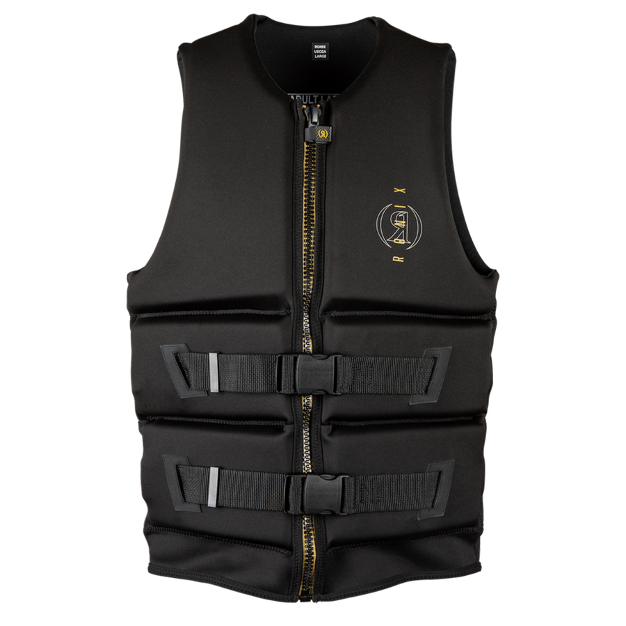 【CGA認証】 RONIX  Blackjack - Yes  - L70 - US/CA CGA Life Vest  - Black/Gold