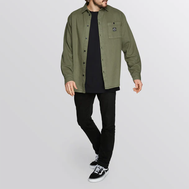 MYSTIC  Blaze Shirt Army