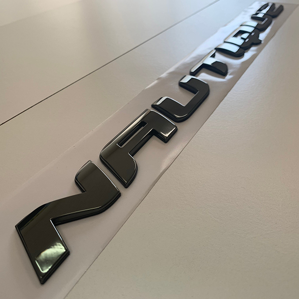 18" NAUTIQUE TRANSOM CHROMAX BLACK