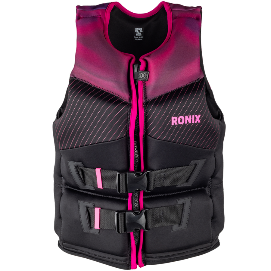RONIX  Prom Queen - Girl's Capella 3.0 - L70 - US/CA CGA Life Vest - Plum/Blk