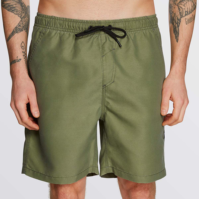 Brand Swim Board Short Olive Green