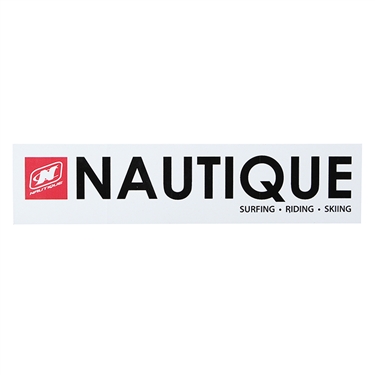 Nautique Window Sticker 8Inch Wide
