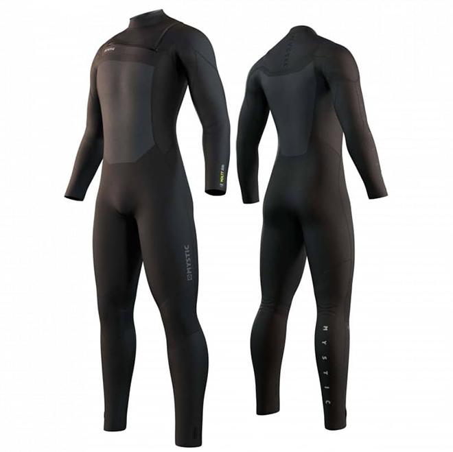 MYSTIC  Voltt  Fullsuit 5/4/3mm  Front Zip Black
