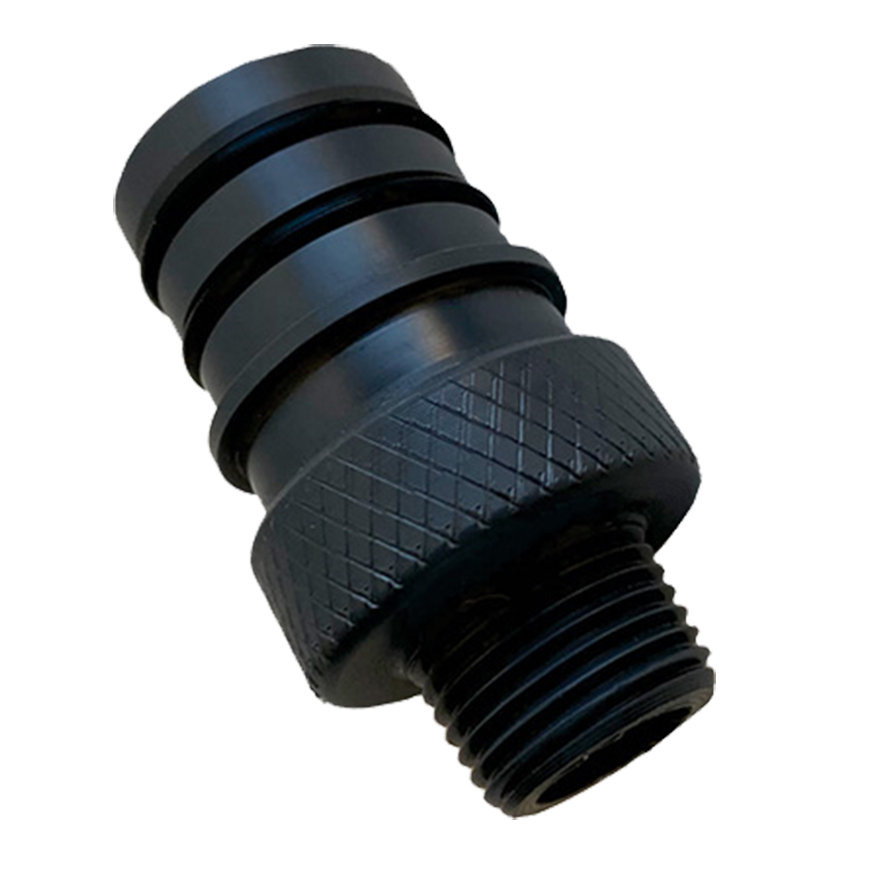 F1-1/8″ Quick Connect w/ 1/2″ NPT Threads