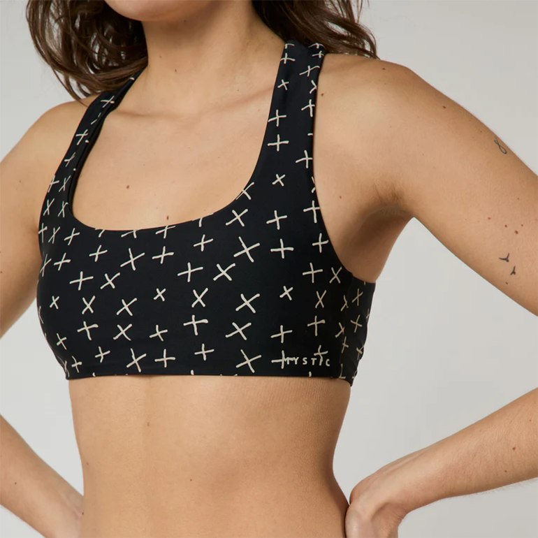 Lana Cross Bikini Top / S