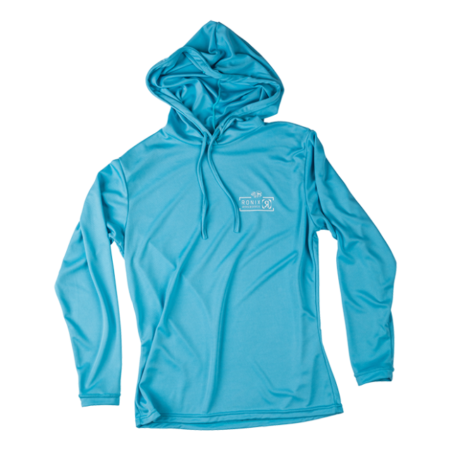 Women's UV Shade Wick Dry Hoodie - Powder Blue