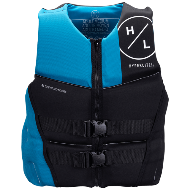 Hyperlite Mens PRIME CGA VEST BLACK/BLUE