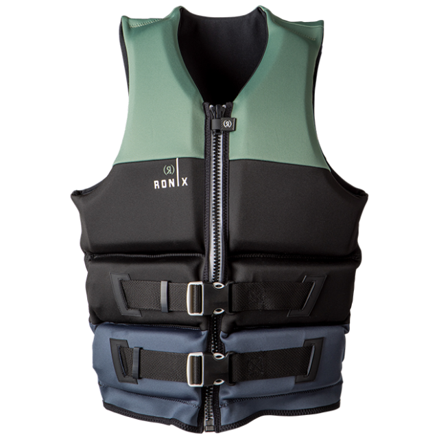 【CGA認証】 RONIX Avalon - Women's Yes - US/CA CGA Life Vest - Jade / Black / Grey