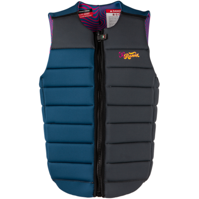 Purple Haze  - CE Approved Impact Vest  - Psychedelic Blue / Grey