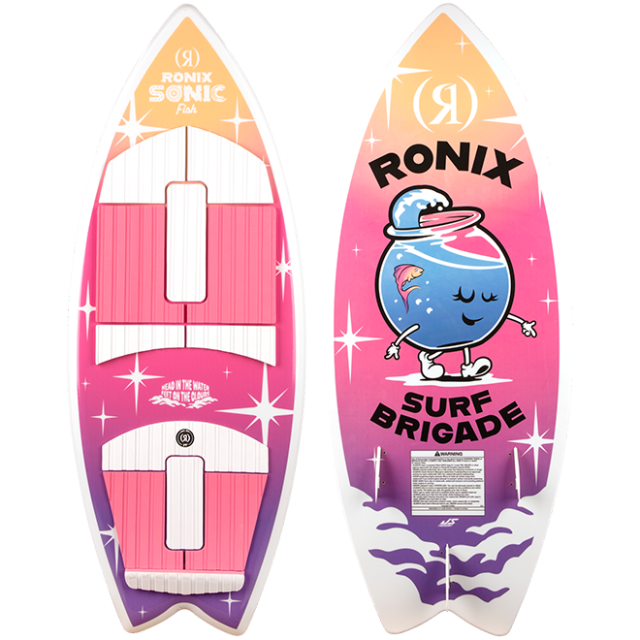 RONIX  Girl's Sonic - Fish - Pink Splash