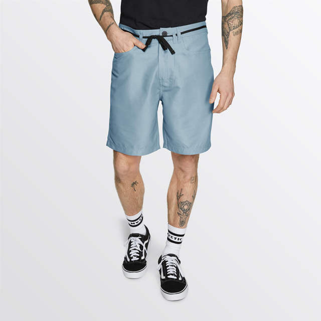 Mystic The Hybrid Boardshort Grey Blue