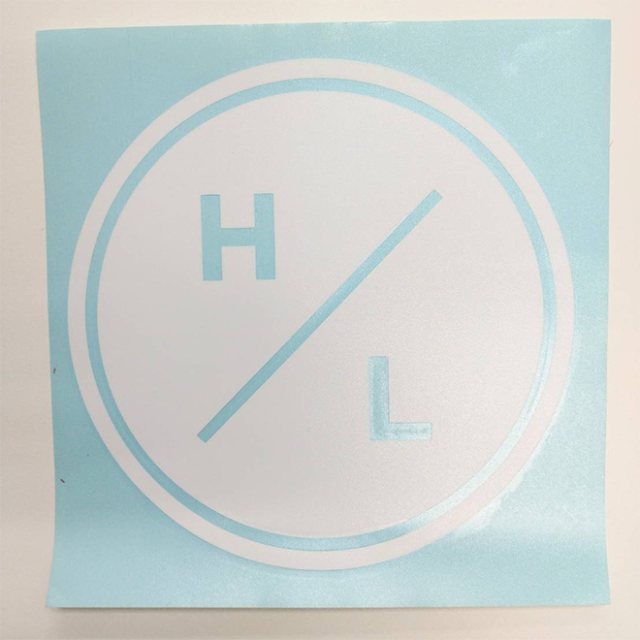 Hyperlite Icon diecut sticker