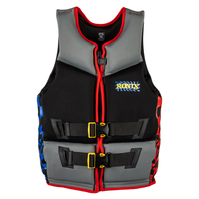 RONIX  Driver's Ed - Boy's Capella 3.0 - L70 - US/CA CGA Life Vest - Grey/Blk