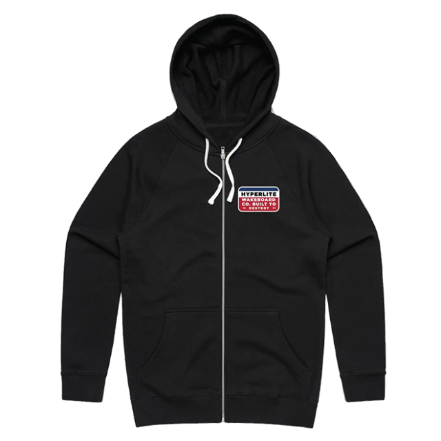 Hyperlite Gassup Zip Hoodie  Black