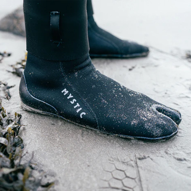 MYSTIC Roam Sock 3mm Split Toe Black 26cm
