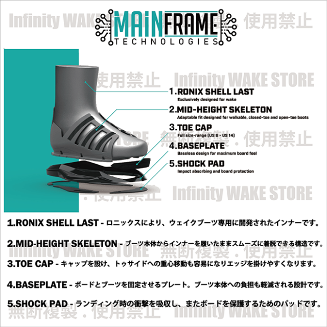 RONIX District Boots