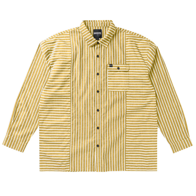 MYSTIC The Stripe Oversize Shirt L