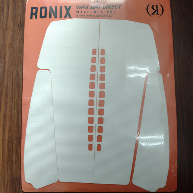 RONIX  surfco hawaii wax mat traction kit direct Front Pad White