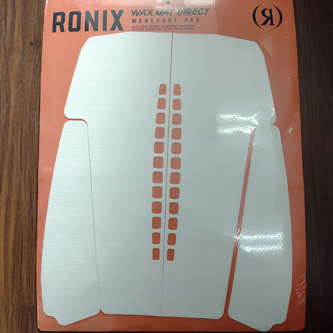 RONIX  surfco hawaii wax mat traction kit direct Front Pad White