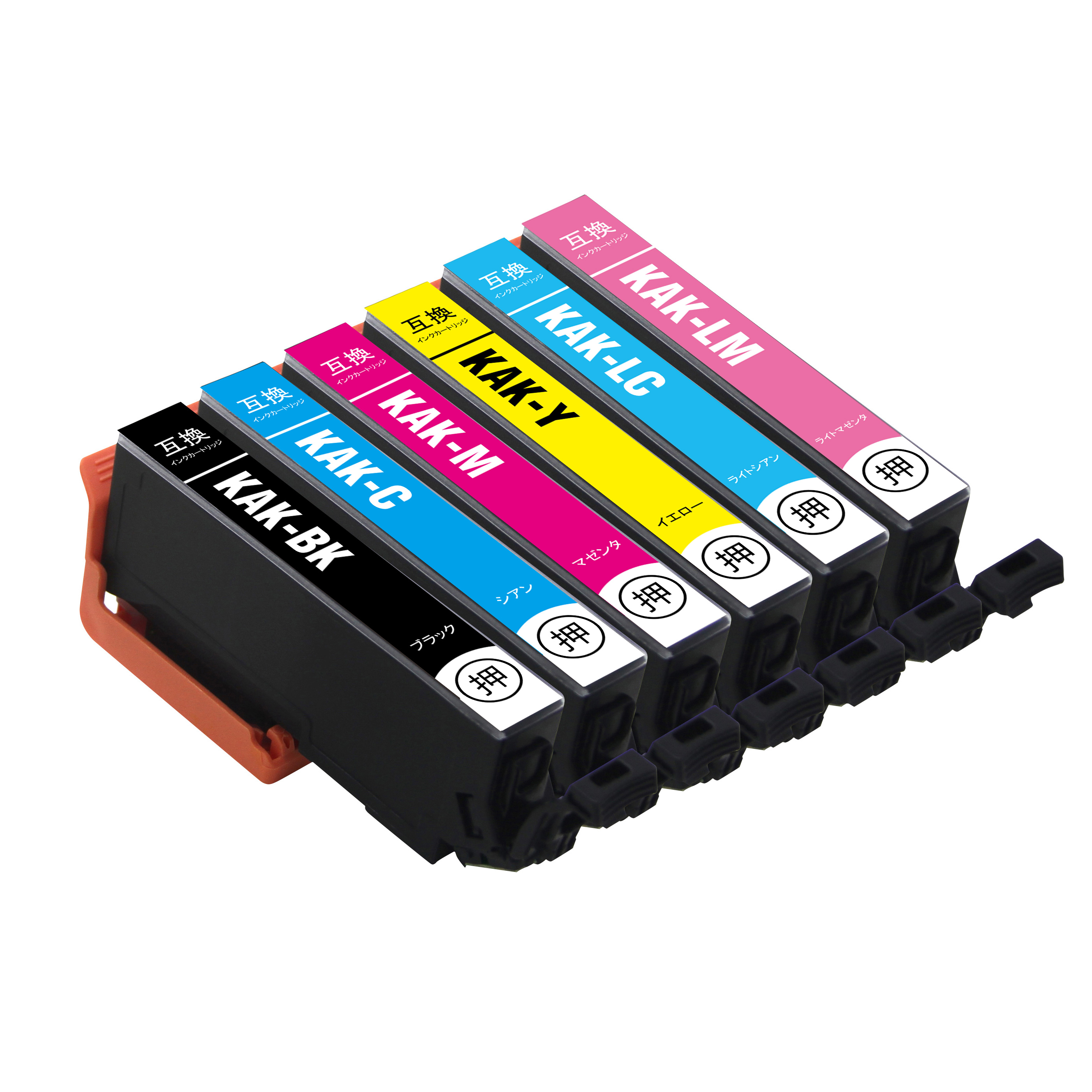 エプソン 互換インク KAK-6CL (カキゴオリ インク) 6色パック