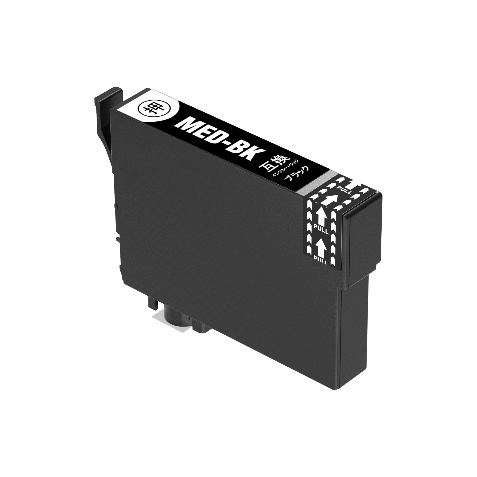 EPSON エプソン 互換インクカートリッジ MED-BK (メダマヤキ インク) 顔料ブラック