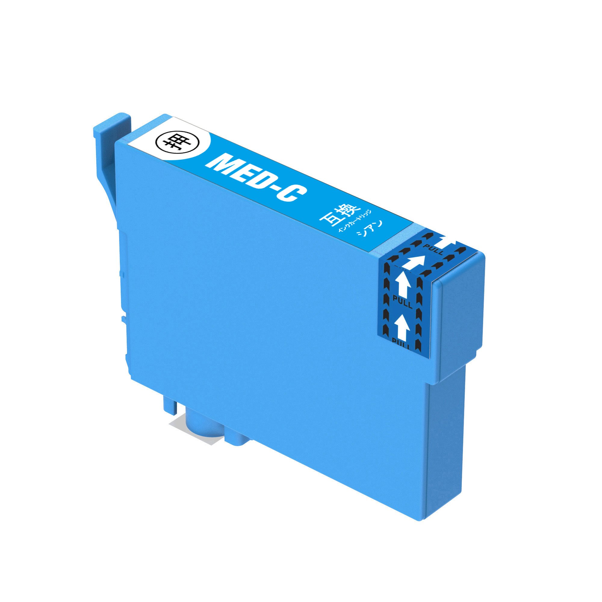 EPSON エプソン 互換インクカートリッジ MED-C (メダマヤキ インク) シアン